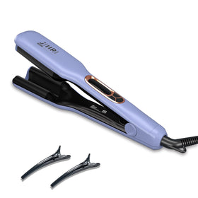 JINRI hair iron plates-glide for smooth styling and volume boost.