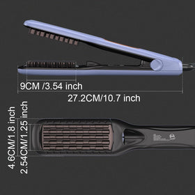 JINRI hair iron 360-rotation-handle enables easy control during styling.