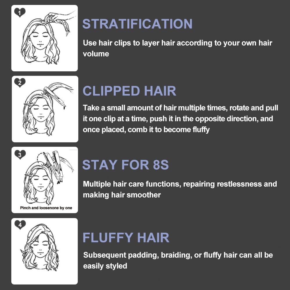JINRI lasting-volume demonstration on lifted, full-bodied hair
