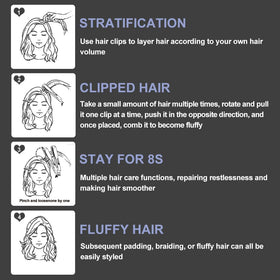 JINRI lasting-volume demonstration on lifted, full-bodied hair