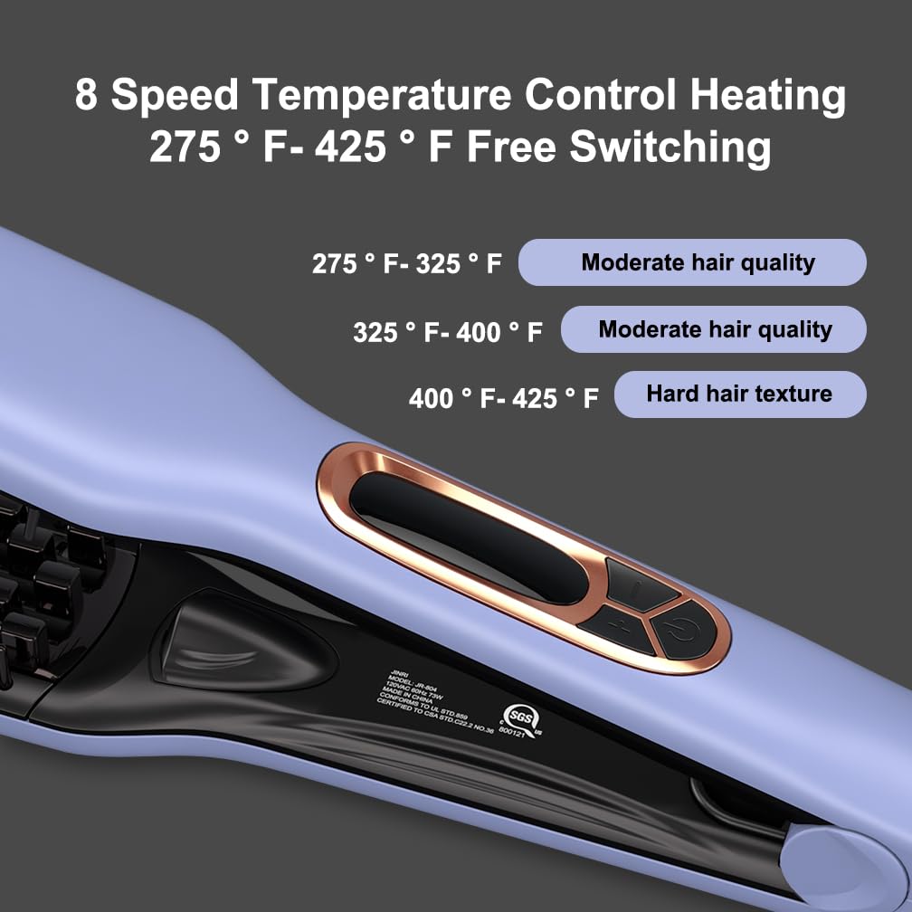 JINRI hair iron lasting-volume-finish delivers fuller look with fewer passes.