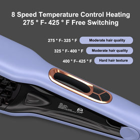 JINRI hair iron lasting-volume-finish delivers fuller look with fewer passes.