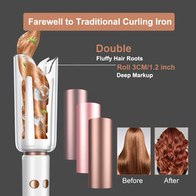 JINRI tourmaline ceramic coating adds shine and smoothness.