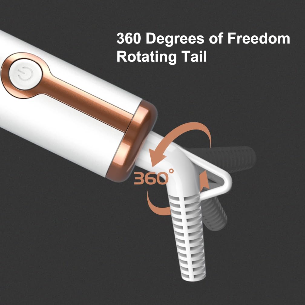 JINRI 0.3-inch slot and hair guide prevent tangling.