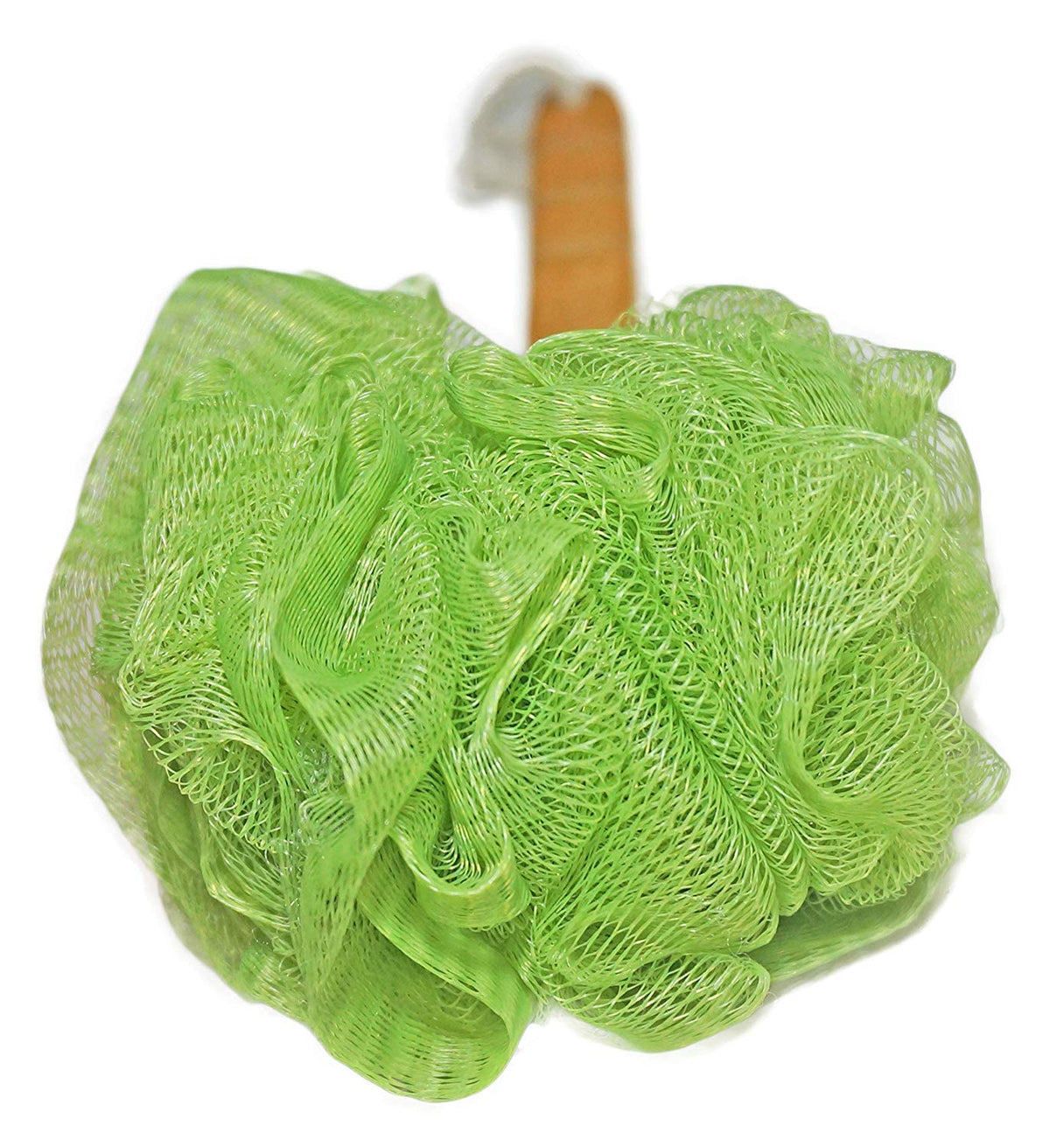 JINS-Hung loofah delivers abundant bubbles for easy washing with soap
