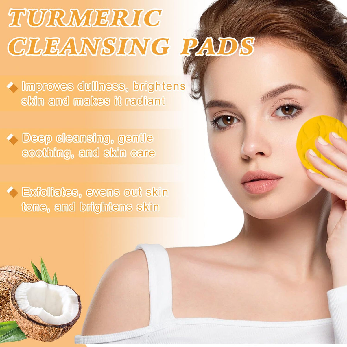 Jioijioi Turmeric Wash close-up highlights creamy texture and color.