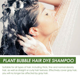 JISKG Plant Extract dye-foam lather creating rich bubbles.