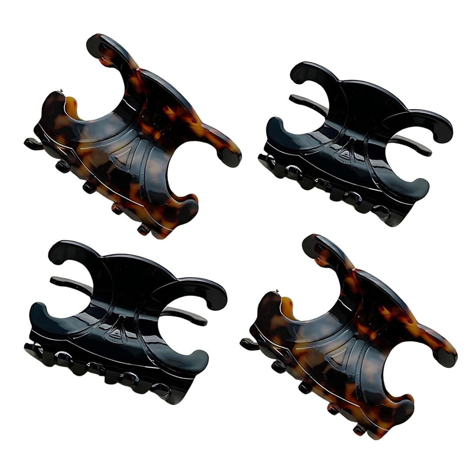 JITUIHOM black butterfly clip with secure hold for updos
