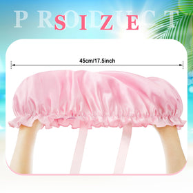 Jiuguva pink tanning face cover side view soft and breathable