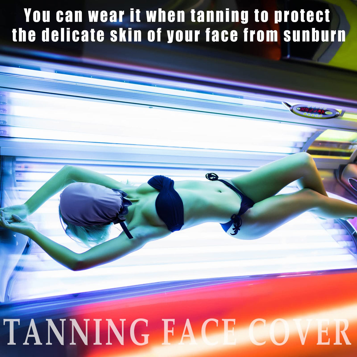 Jiuguva UV face cover 15x11 cm size ensures comfortable fit for most head shapes.