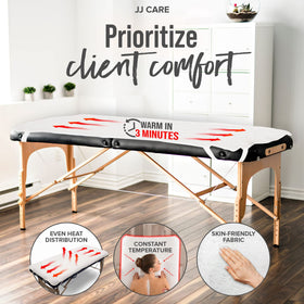JJ CARE 12-foot detachable cord enables flexible placement