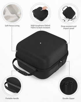 Jkyoo fleece lining protects mask from scratches during transport