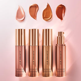JLO Beauty Complexion Booster pairs with self-tanner for cohesive glow.