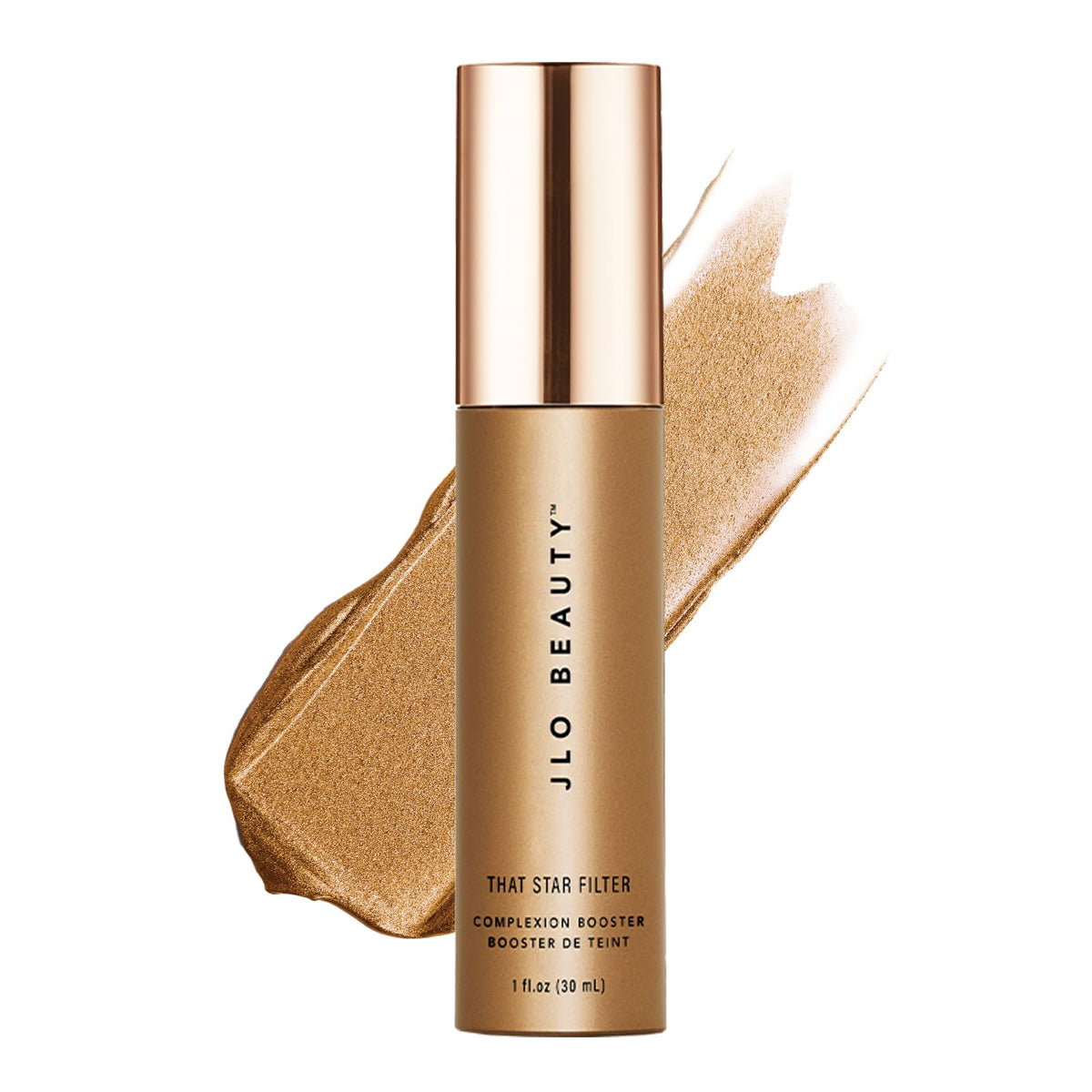 JLO Beauty Complexion Booster Warm Bronze bottle ready for a dewy glow.