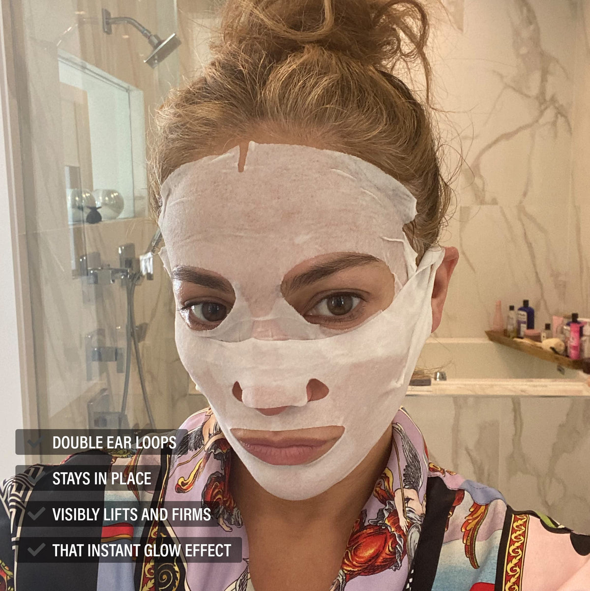 JLO BEAUTY Cooling spa-like experience helps reduce redness and puffiness.