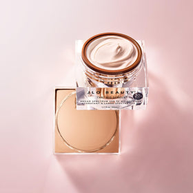JLO BEAUTY sunscreen under makeup scenario demonstrates seamless wear.