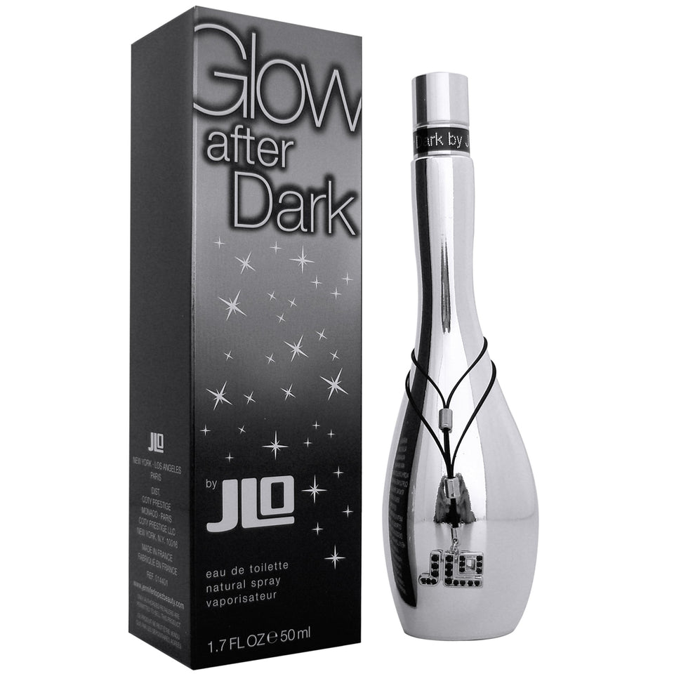 Jennifer Lopez Glow After Dark EDT spray bottle for nightlife and date nights