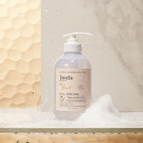 jmella Queen5 bottle pump enables easy, one-handed dispensing during showers