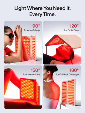 Dual Care mode blends therapies for comprehensive skin support