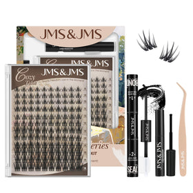 JMS&JMS Vivid Lash Clusters tray in Mermaid mix for DIY volume