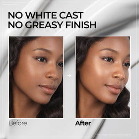 JMsolution Marine Pearl UV Cream swatch reveals dewy glow without heaviness.