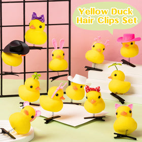 JMZYJZH plush material duck clips close up soft touch for comfortable wear