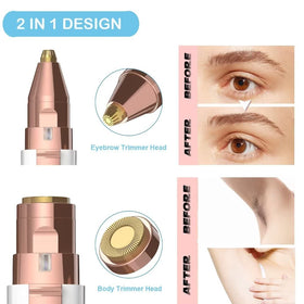 JNATER 2-in-1 trimmer head swap for quick area changes