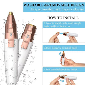 JNATER Cleaning brush included for easy maintenance