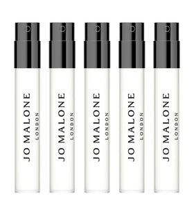 Jo Malone five-trial vial sampler set, ideal for discovering your signature scent.