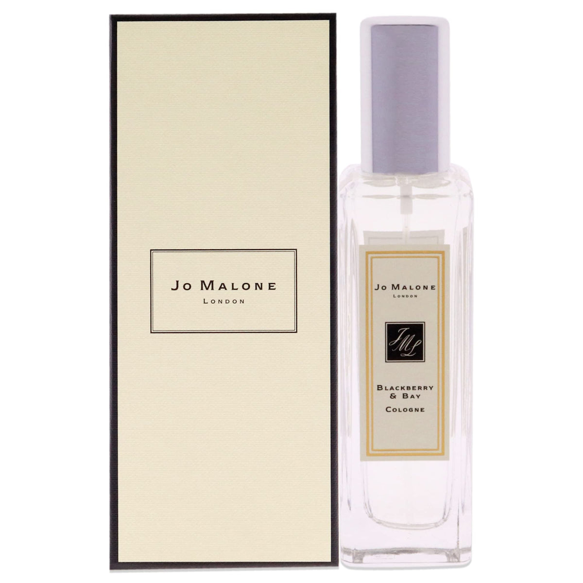 Jo Malone Blackberry & Bay bottle front, ideal for daytime wear.
