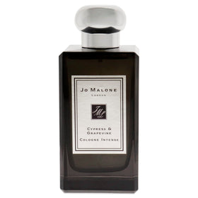 Close-up of Jo Malone Cypress and Grapevine Intense cap showing premium unisex design