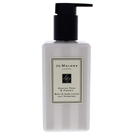 Jo Malone lotion pump for easy, mess-free application of fragrance-rich moisturizer.