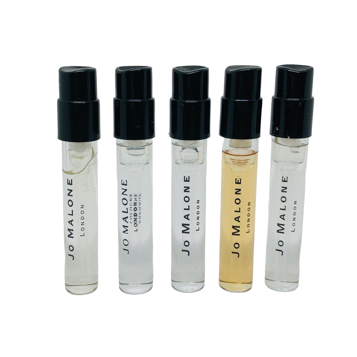 Jo Malone fragrance sample vials collection—ideal for trying multiple scents.