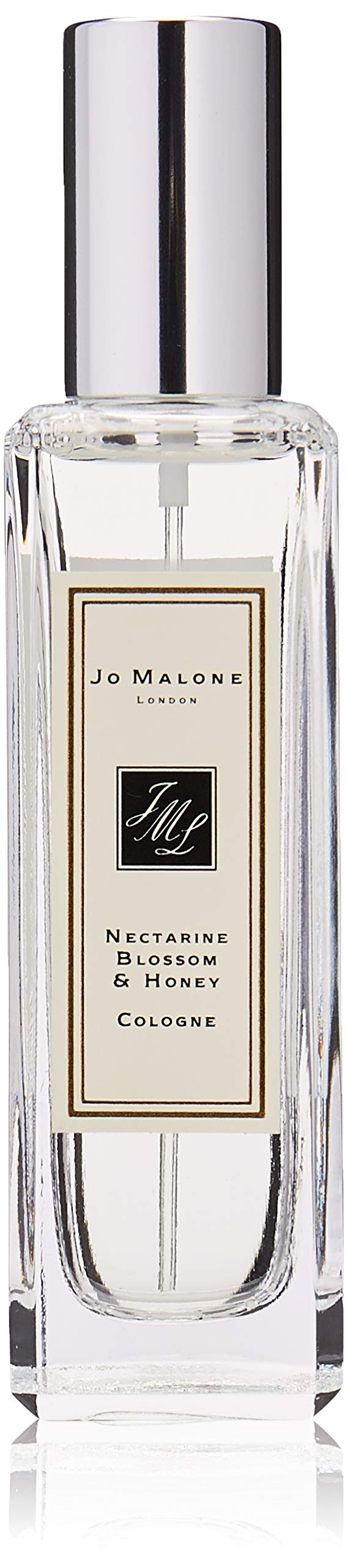 Jo Malone Nectarine Blossom & Honey bottle 1oz on a vanity for daily freshness.