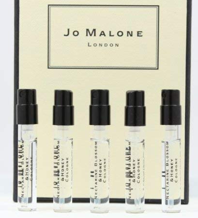 Jo Malone Nectarine Blossom & Honey travel vial set for on-the-go fragrance variety.
