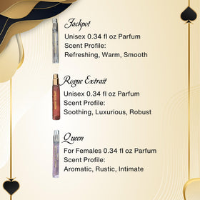 Jo Milano Game of Spades Bid mini EDP enables everyday sophistication on the go.