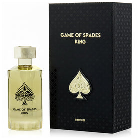 Jo Milano Game of Spades King bottle front view shows premium design and lasting aroma.