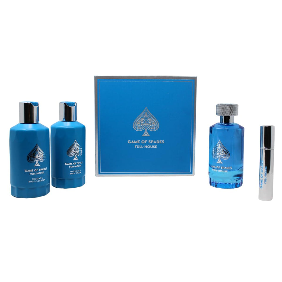 Jo Milano Game of Spades parfum bottle for bold daily fragrance