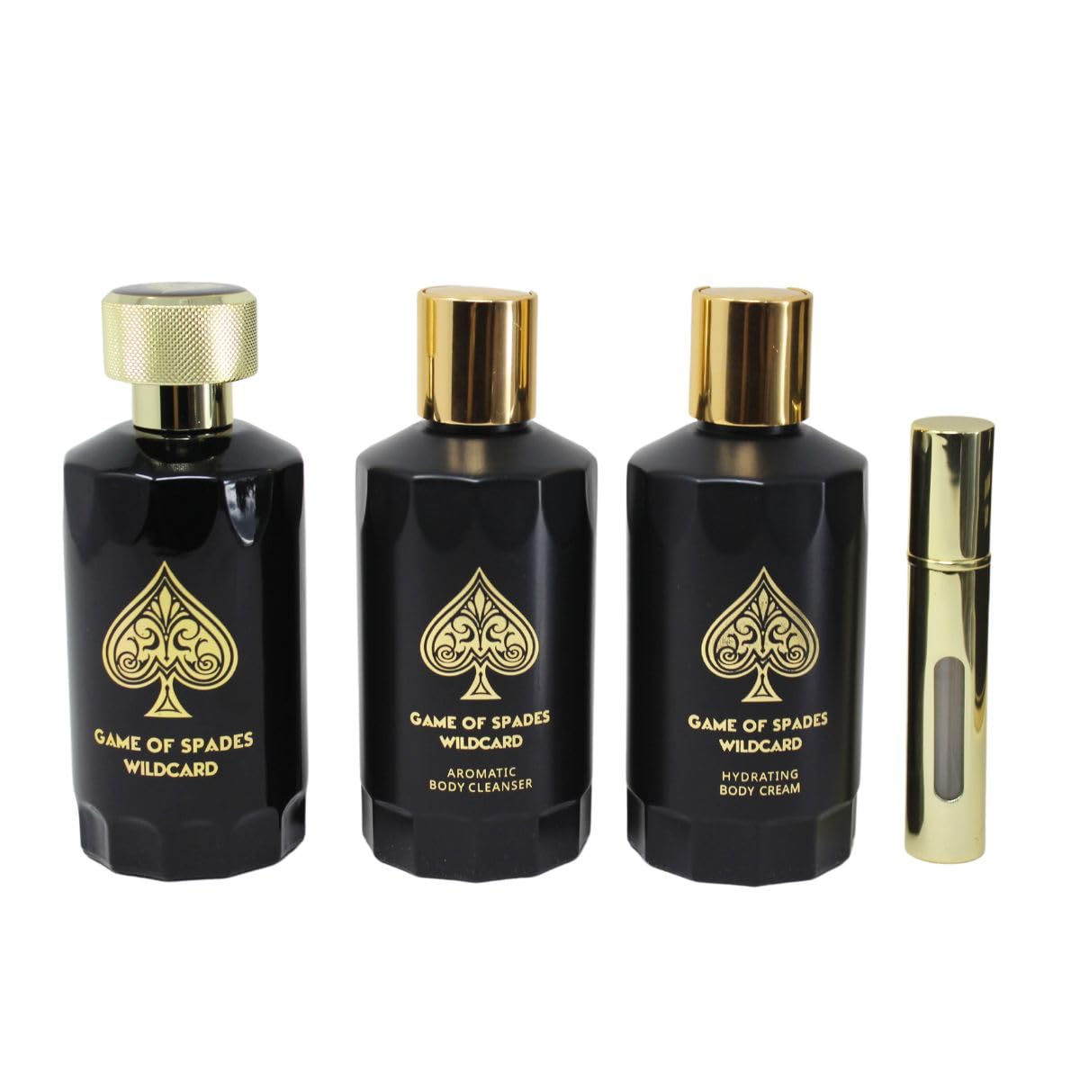 Jo Milano Game of Spades Wildcard refillable atomizer for portable fragrance