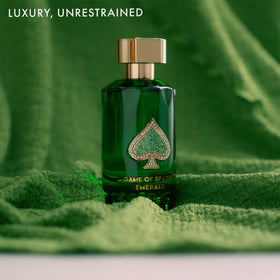 Jo Milano Game of Spades Emerald unisex fragrance suitable for day and night