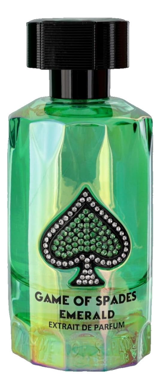 Jo Milano Paris Game of Spades Emerald Extrait spray bottle for daily wear.