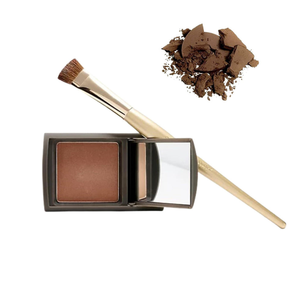 Joan Rivers Beauty Great Hair Day fill-in powder applied for natural root coverage