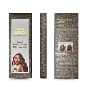 Joan Rivers Beauty Great Hair Day powder texture close-up for even application.