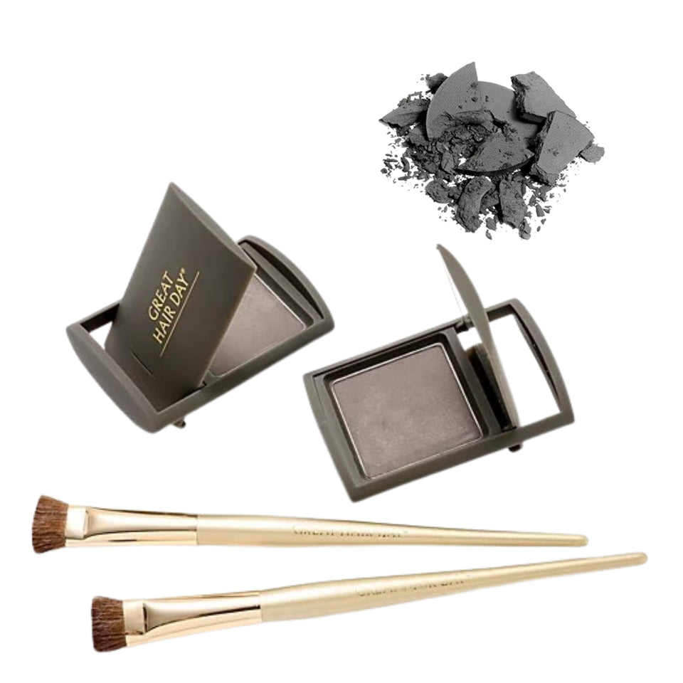 Joan Rivers Beauty Great Hair Day root touch up powder duo adds volume and color
