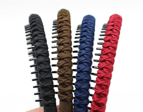 JOBAND hair band helps keep hair in place during yoga and spa sessions