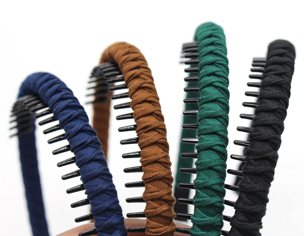 JOBAND headband braided design adds style while holding hair back.