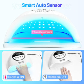 JODSONE U V LED Nail Lamp 72 beads deliver even coverage