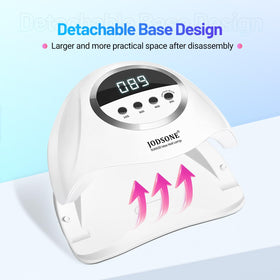 JODSONE U V LED Nail Lamp four timer options including low heat