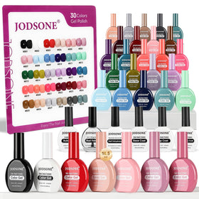 JODSONE 30-color gel polish set for versatile at-home manicures.