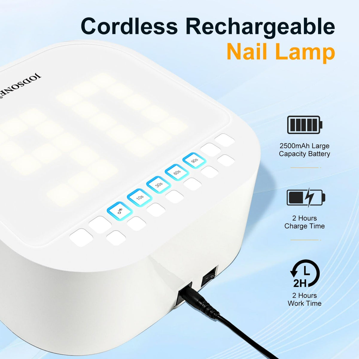 JODSONE-30-led-beads deliver fast, even curing across UV and LED polishes.